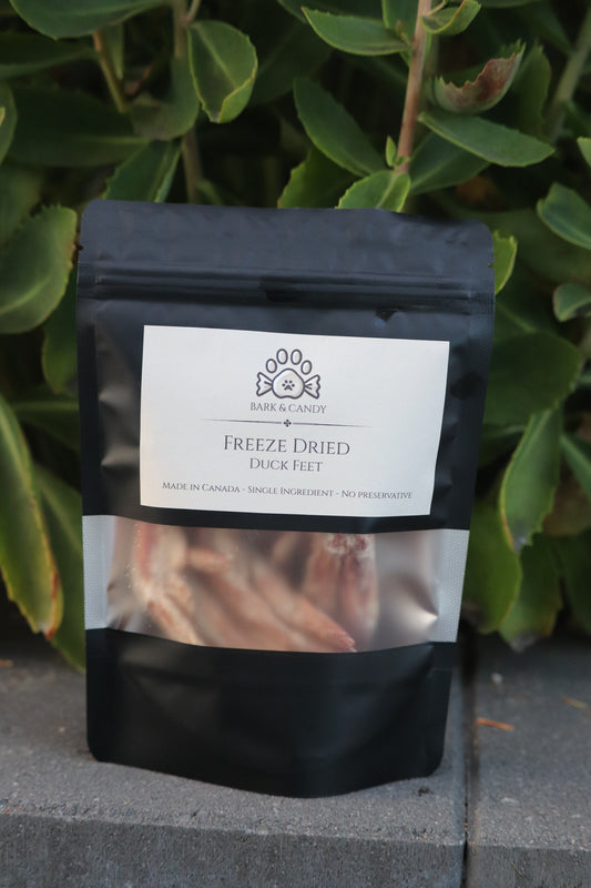 Freeze Dried Raw Duck Feet