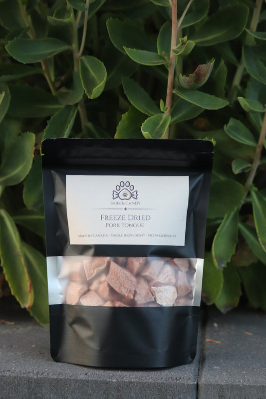 Freeze Dried Raw Pork Tongue