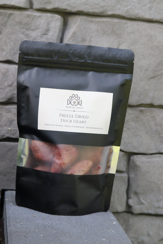 Freeze Dried Raw Duck Heart