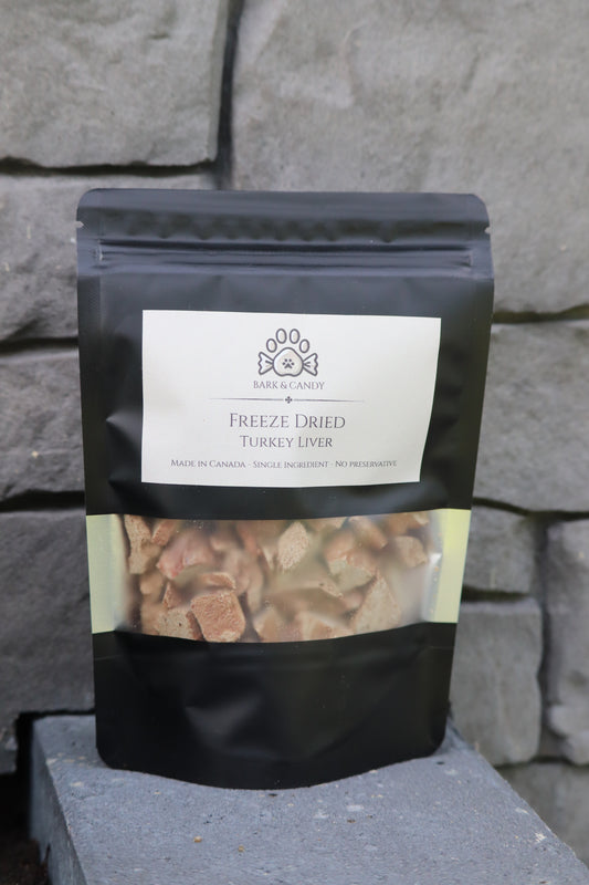 Freeze Dried Raw Turkey Liver Pet Treats