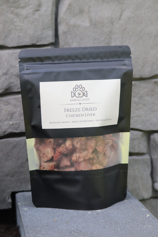 Freeze Dried Raw Chicken Liver Pet Treats