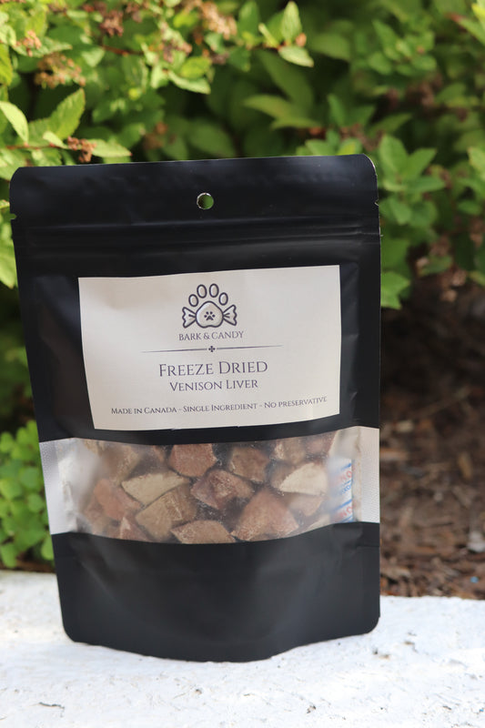 Freeze Dried Raw Venison Liver