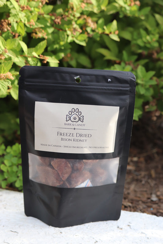 Freeze Dried Raw Bison Kidney