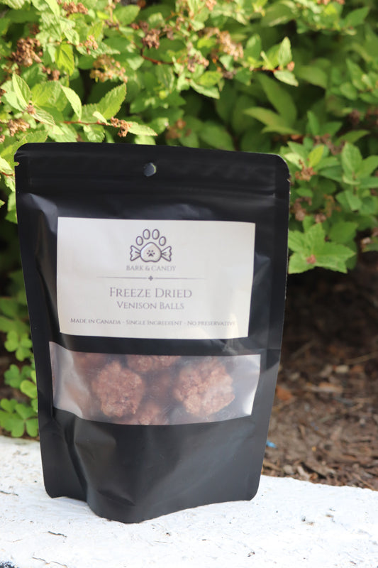 Freeze Dried Raw Venison Bites