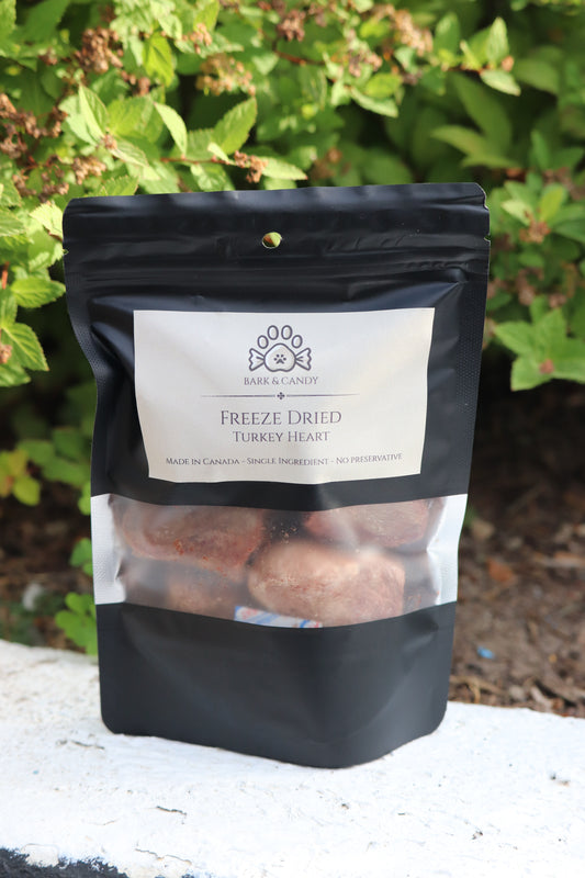 Freeze Dried Raw Turkey Heart