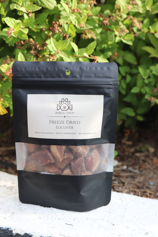 Freeze Dried Raw Elk Liver