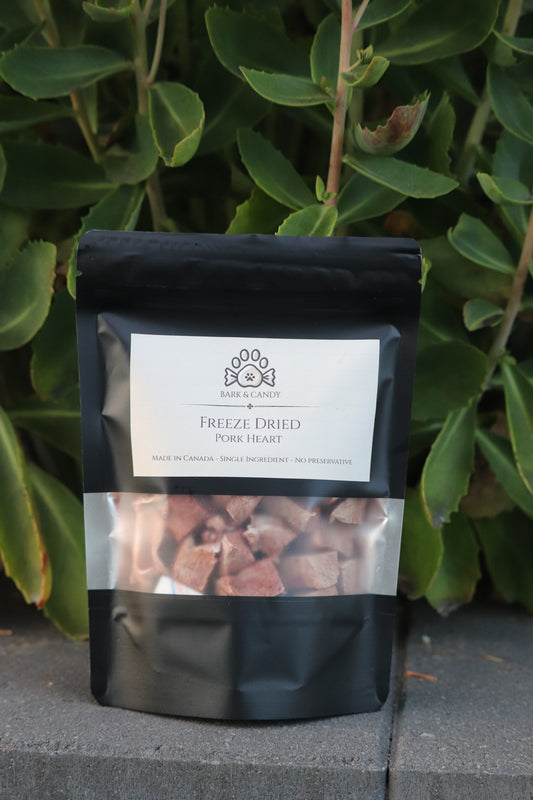 Freeze Dried Raw Pork Heart
